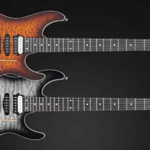 Ibanez AZ47P1QM Premium (Dragon Eye Burst and Black Ice Burst)