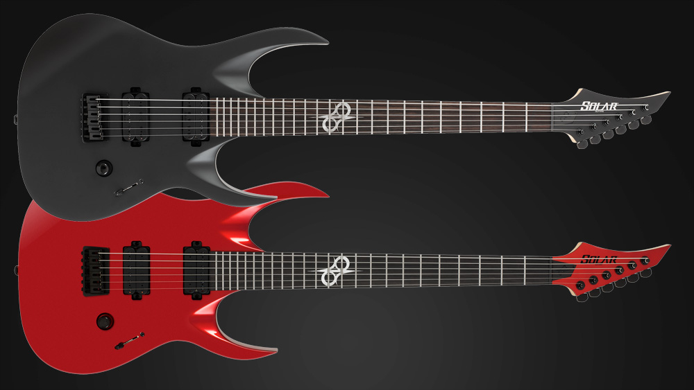 Solar Guitars AB2.6C MKII and AB2.6CAR MKII