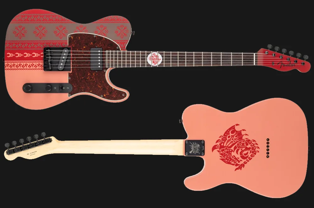 Fender Capcom Monster Hunter Rathalos Telecaster